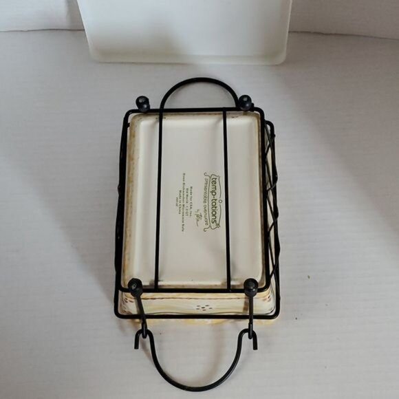 Temp-tations 1Quart Old World Ovenware Bakeware Cookware Casserole BAKING Dish - Picture 6 of 14